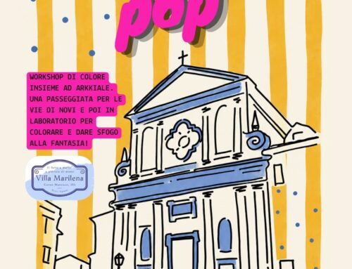 Domani a Villa Marilena “Novi pop”, il workshop di colore di Arkkiale