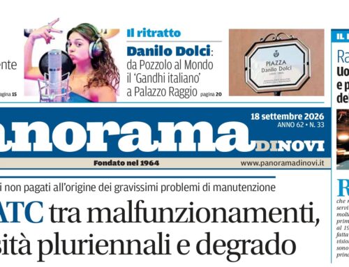 La prima pagina di Panorama di Novi: da domani il numero in digitale online