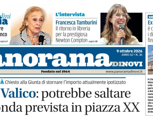 La prima pagina di Panorama di Novi: da domani il numero in digitale online