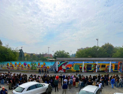 Inaugurato all’Amaldi di Novi il murale “Walls of Equality” che racconta sport, donne e inclusione