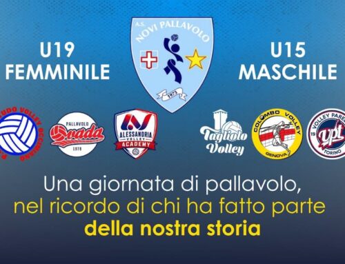 Novi Pallavolo, il 4 ottobre il Memorial dedicato a Piero, Pierino e Danilo