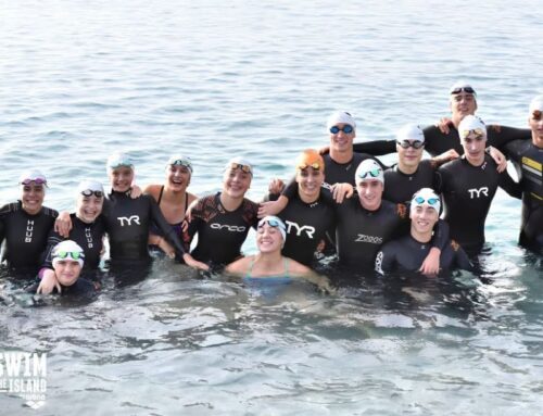 Aquarium Nuoto protagonista a SwimTheIsland: i giovani nuotatori di Novi a Bergeggi